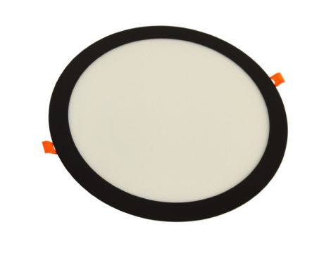 Panel led okrągły Gerd 24W  4000K czarny