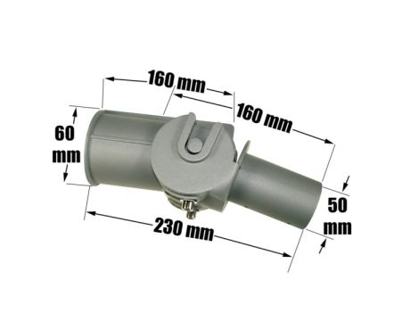 Uchwyt regulowany lampy ulicznej 60/40mm - 3