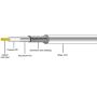 Przewód RG6U 1,02CCS HQ 100m  MAXCABLE LSOH - 3
