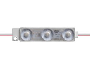 Moduł Led 3x2835 IP67 4000K 1W 12V 170° Z-ECO Lens