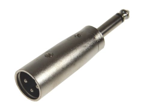 Redukcja wt.XLR/wt.jack 6,3mono ---