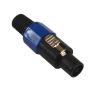 Wtyk speakon 4pin niebieski - 2