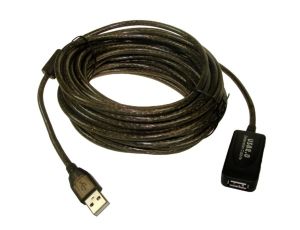 Przedłużacz USB AM-AF aktywny 10m ---