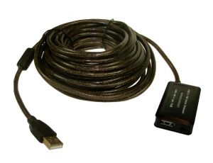 Przedłużacz USB AM-AF aktywny 10m+ HUB 4gn USB