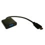 Konwerter HDMI wtyk na VGA gn. + Audio Jack 3, --- - 2
