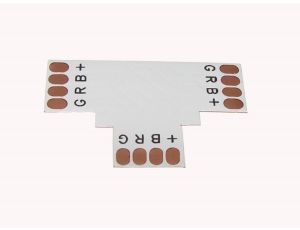 Złączka led 10mm trójstronna RGB