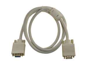 Przedłużacz VGA 1,5m szary