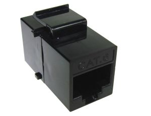 Łącznik RJ45 UTP kat.6 Keystone do montażu w panel