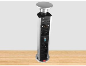 Power port COLUMN 3*Gn zasila HDMI,USB.VGA RJ45*2