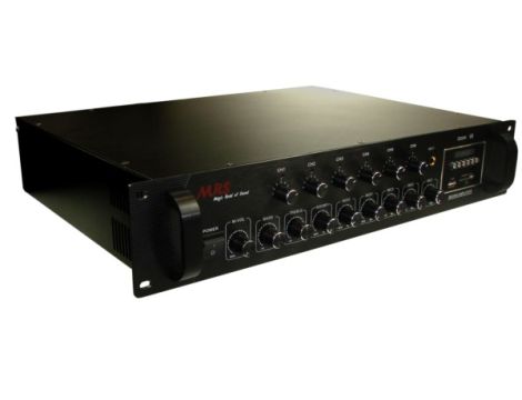Wzmacniacz MRS PA ZB200K 200W SD, USB 6-strefowy