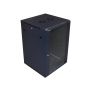Szafa 19" wisząca ZETA 18U 600x600 RAL9004 szkło - 2