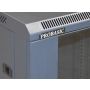 Szafa 19" wisząca ZETA 18U 600x600 RAL9004 szkło - 4