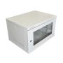 Szafa 19" wisząca ECO  6U 540x400 RAL7035 szkło - 2