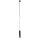 Oprawa sufitowa wisząca Valda Black GU10  200mm