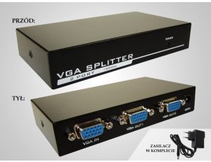Rozgałęźnik VGA 1/2  150MHz