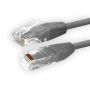 Kabel patchcord UTP6  3,0m szary - 2