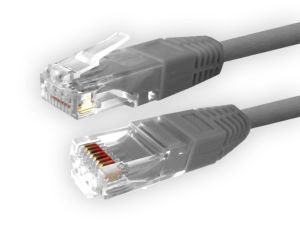 Kabel patchcord UTP5 20m szary