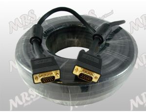 Kabel VGA 20m MRS-166 złocony z filtrem