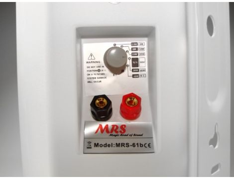 Kolumienka uniwersalna MRS-61b 100V  8ohm 40Wbiała - 3