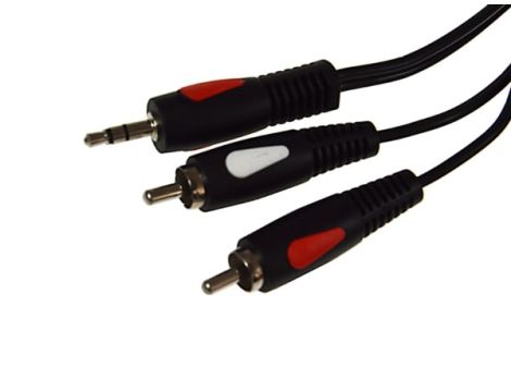 Kabel Jack3,5st-2RCA campari 1,0m ---