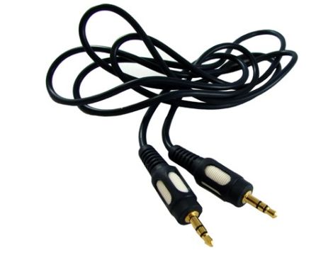 Kabel Jack3,5st.-Jack3,5st. łezka 1,5m
