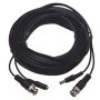 Kabel BNC(wtyk-wtyk)+DC 2,1/5,5(wtyk-gniazdo) 15m - 3