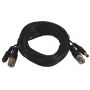Kabel BNC(wtyk-wtyk)+DC 2,1/5,5(wtyk-gniazdo  5,0m - 3