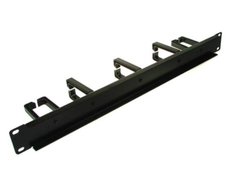 Organizator kabli 1U  5 uchwytów 3poz.+2pion - 2