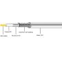 Przewód RG6U 1,02Cu MAXCABLE - 3