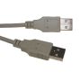 Kabel USB wtyk A- wtyk A  1,8m -- - 2