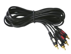 Kabel 2*RCA HQ łezka  3,0m --