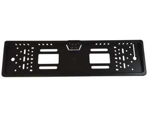 Kamera cofania w ramce rejestracji z LED