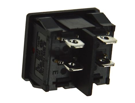 Przełącznik IXL 230V/6A czerwony HQ - 2