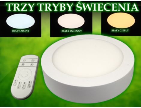 Panel led Winter  18W 230V  WW+DW+CW dimmable+pilo