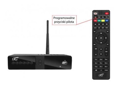 Tuner DVB-T-2 Full HD H.265 z Wi-Fi HDT103