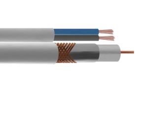 Przewód RG59+2x0,35  300m  MAXCABLE