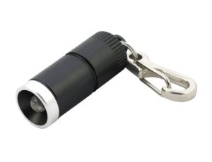 Latarka ręczna mini brelok everActive czarna