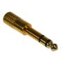 Redukcja wt.Jack 6,3stereo/gn.Jack 3,5stereo metal - 2