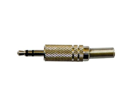 Wtyk Jack 3,5 stereo metal