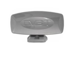 Antena TV pokojowa szara DVB-T --