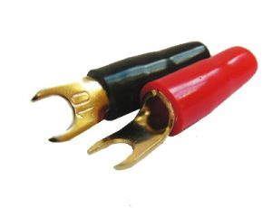 Konektor widełkowy złoty MRS 12 GA