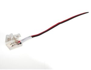 Złączka led  8mm 3528 na kablu jednostronna samoza