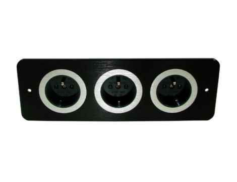 Media port Cova  3*230V  czarny