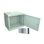 Szafa 19" wisząca PILO  9U 600x450 RAL7035 blacha - 3