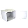 Szafa 19" wisząca PILO  9U 600x600 RAL7035 blacha - 3