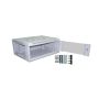 Szafa 19" wisząca ZETA  6U 600x600 RAL7035 szkło - 3