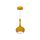 Lampa wisząca Karlo  led cob  5W pomarańczowa DW