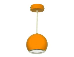 Lampa wisząca Tane led power  7W pomarańczowa DW