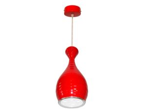 Lampa wisząca Uma led power  9W czerwona DW