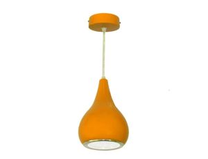 Lampa wisząca Vidar led power  5W pomarańczowa DW